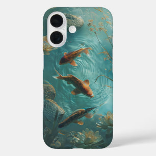 Coque Pour iPhone 16 étang dans mes mains