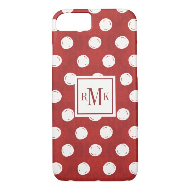 Coques Case-Mate iPhone Étape de ferme du monogramme | Otomi (Dos)