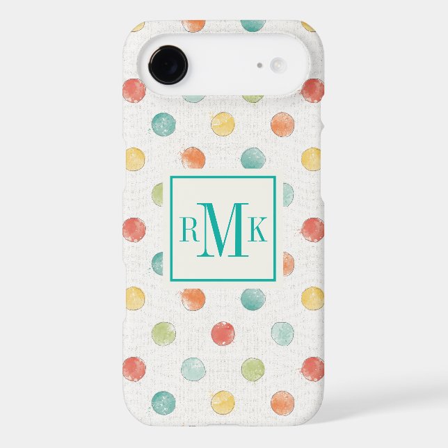 Coques Case-Mate iPhone Étape réfléchie de papillons du monogramme | (Verso)