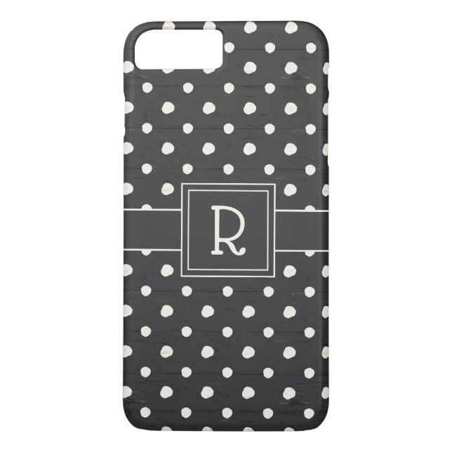 Coques Case-Mate iPhone Étape simple une de signes du monogramme | (Dos)