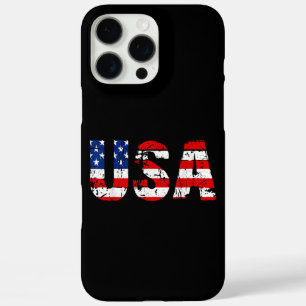 Coques iPhone 16 Pro Max États-Unis Drapeau américain Drapeau US National P