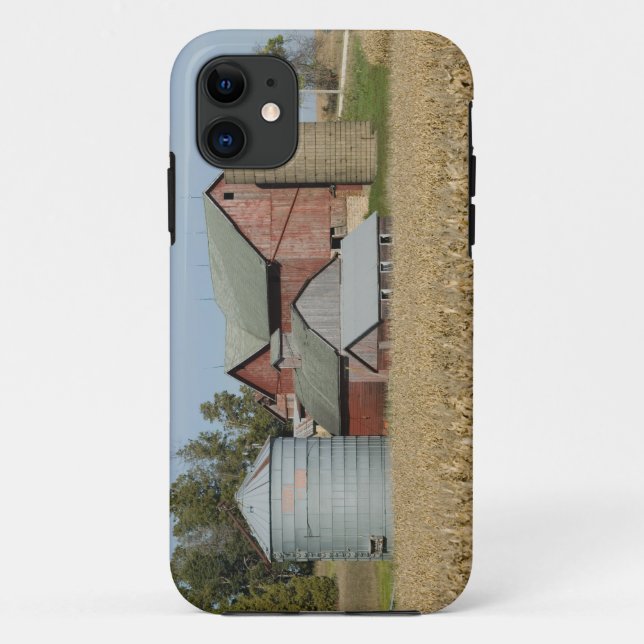 Coques Case-Mate iPhone États-Unis, IOWA, Froelich : Vieille ferme (Dos)