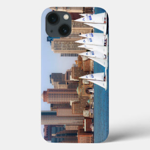 iPhone 13 Coque États-Unis, Massachusetts. Skyline 4 de Boston Wat