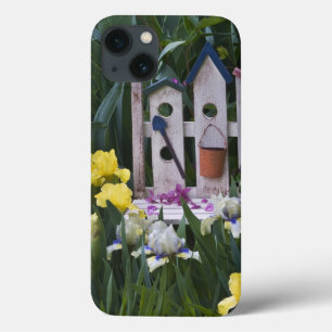 Etui iPhone Case-Mate États-Unis, Pennsylvanie. Les iris de jardin pouss