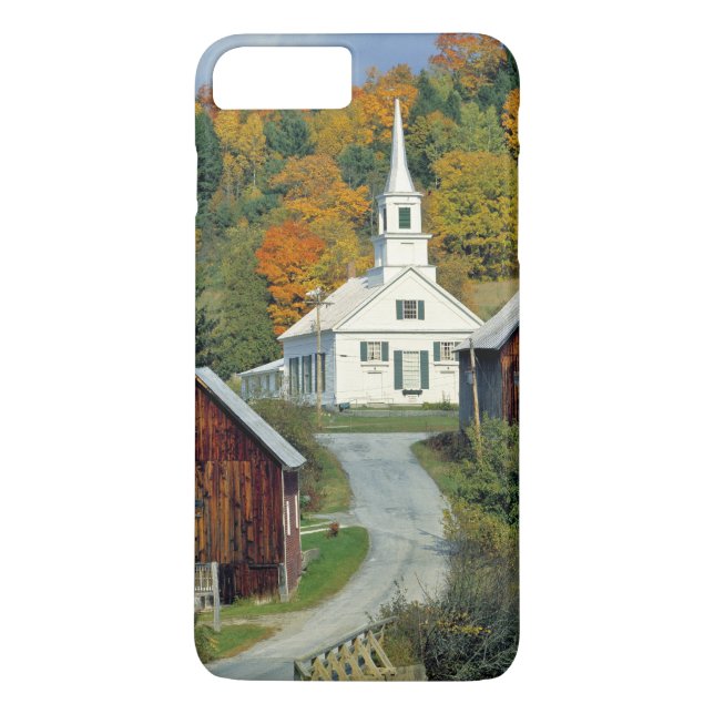 Coques Case-Mate iPhone États-Unis, Vermont, rivière Waits. Feuillage d'au (Dos)
