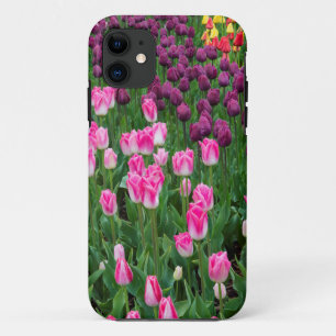 Coque iPhone 11 États-Unis, Washington. Tulipes en fleurs