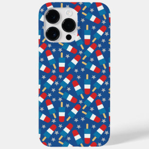 Coque Pour Pour iPhone 14 Pro Max Été 4 juillet Patriotique Popsicles