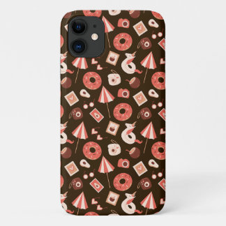 Case-Mate iPhone Case Été Chocolat Chocolat Arrière - plan Brown