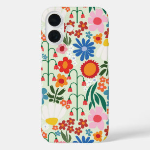 Coque Pour iPhone 16 Été Rétro des Années 60