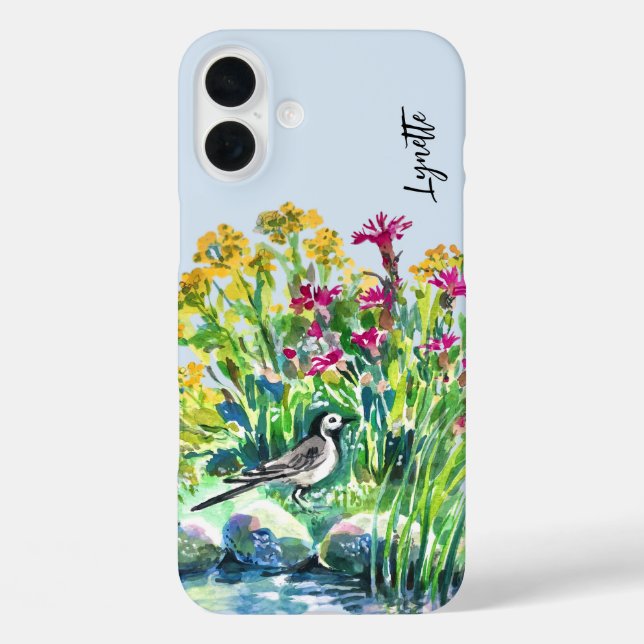 Coques Case-Mate iPhone Été, wagon, fleurs sauvages (Verso)