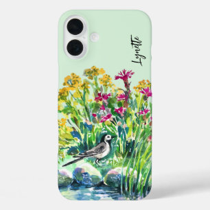 Coques iPhone 16 Plus Été, wagon, fleurs sauvages