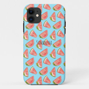 Case-Mate iPhone Case Été Watercolor Watermelon Slices
