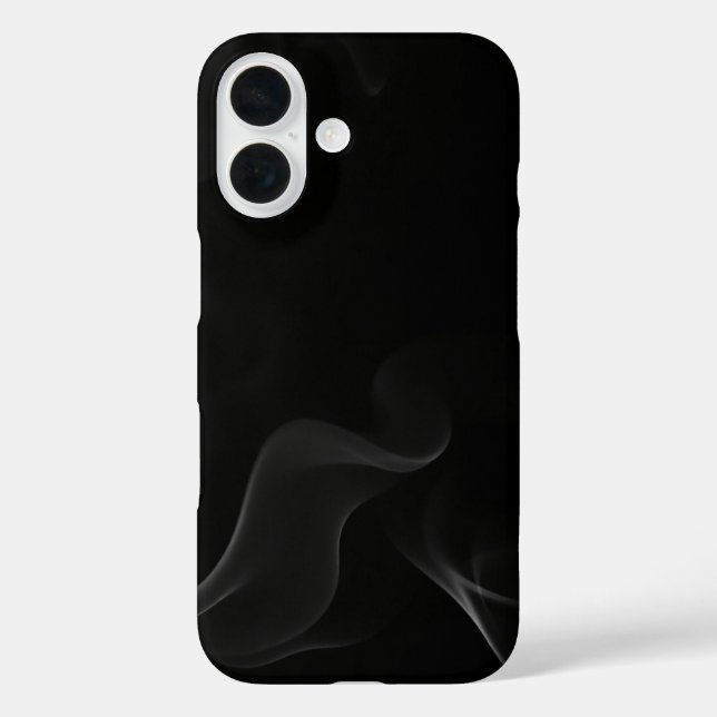 Coques Case-Mate iPhone Ethereal Noir Smoke – Premium Dark Aesthetic Phone (Verso)