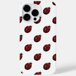 Coque Pour Pour iPhone 14 Pro Max Étincelle rouge étincelante Ladybird motif
