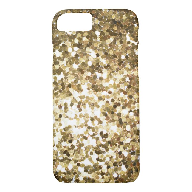 Coques Case-Mate iPhone Étincelles de tape-à-l'oeil d'or (Dos)