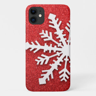 Case-Mate iPhone Case Étincelles rouges de Noël