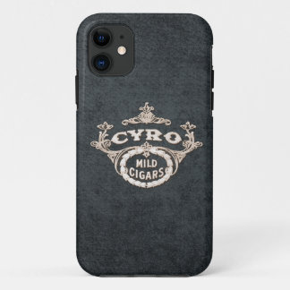 Coque Case-Mate Pour iPhone Étiquette vintage d'annonce de cigare