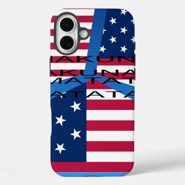 Coques Case-Mate iPhone Étoile américaine Spangle (Verso)