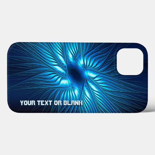 Coques Case-Mate iPhone Étoile bleue sculptée (Verso (horizontal))
