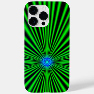 Coque Pour Pour iPhone 14 Pro Max Étoile bleue sur feu vert