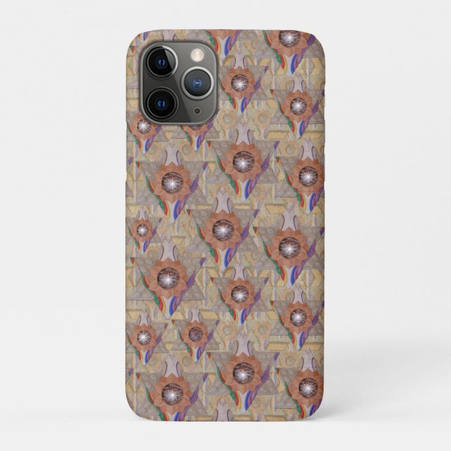 Coques Case-Mate iPhone 'Etoile de David' en cuir et daim (Dos)