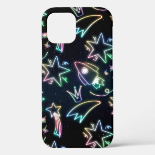 Case-Mate iPhone Case étoile de fusée néon