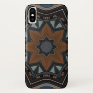 Coques Pour iPhone étoile marron kaléidoscope