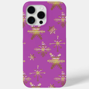 Coque iPhone 15 Pro Max Étoile Noël Rose