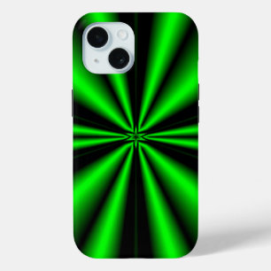 Coque Pour iPhone 15 Étoile verte de l'espoir