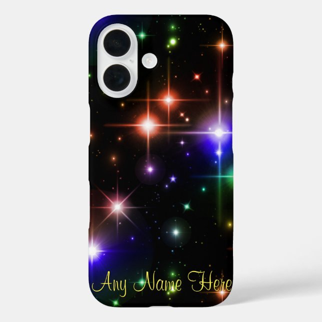 Coques Case-Mate iPhone Étoiles colorées arc-en-ciel Étoiles Imaginaire Ci (Verso)