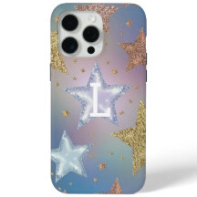 Étoiles de Parties scintillant monogrammes