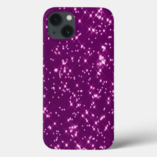 Case-Mate iPhone Case Étoiles de parties scintillant violette