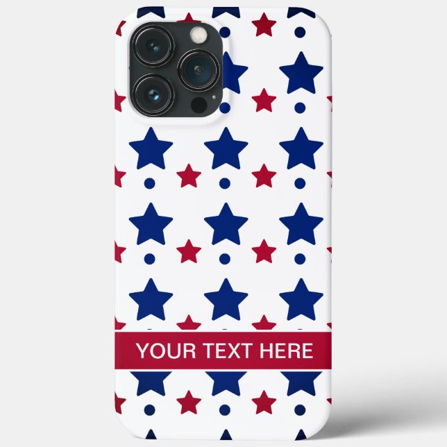 Coques Case-Mate iPhone Étoiles du drapeau américain (Verso)