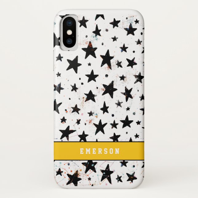 Coques Case-Mate iPhone étoiles et espace plaisir astronomie motif (Dos)