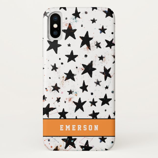 Coques Case-Mate iPhone étoiles et espace plaisir astronomie motif (Dos)