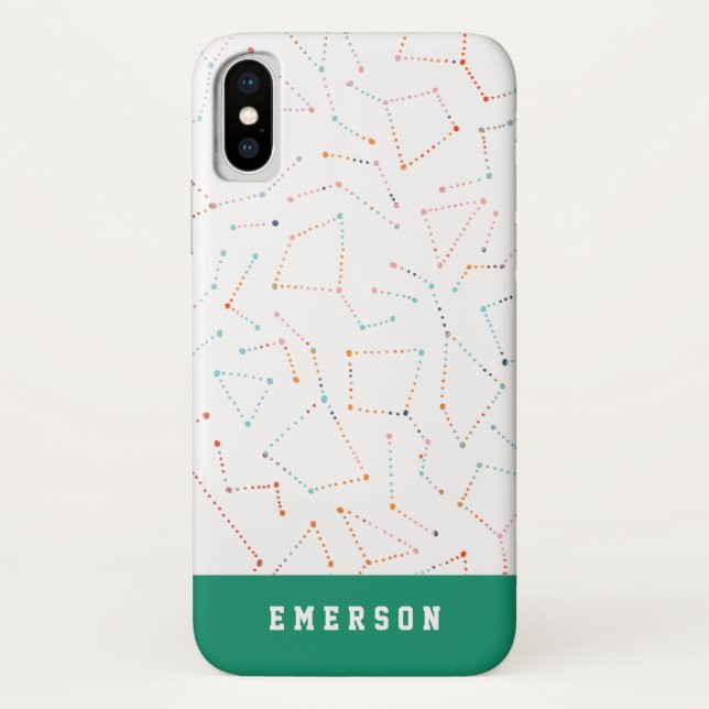 Coques Case-Mate iPhone étoiles et espace plaisir astronomie motif (Dos)