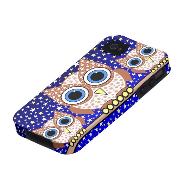 Coques Case-Mate iPhone étoiles et hiboux (Bas)