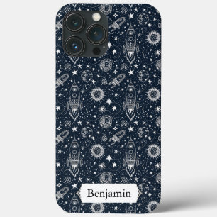 Case-Mate iPhone Case Étoiles Fusée Vaisseau Spatial Personnalisé de Sty