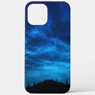 Case-Mate iPhone CASE ÉTOILES LUMINEUSES DANS UN CIEL NOIR ET BLEU