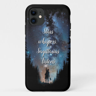 Case-Mate iPhone Case Étoiles murmures, Sagittarius écoute