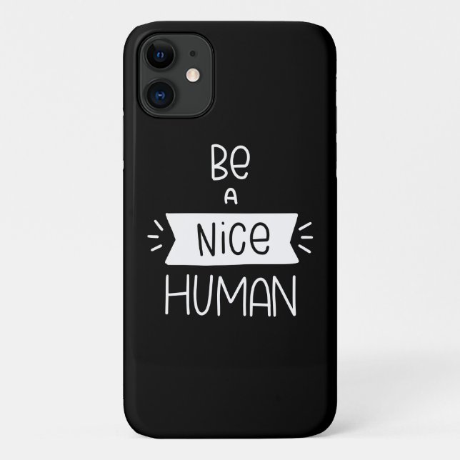 Coques Case-Mate iPhone Être un homme gentil (Dos)