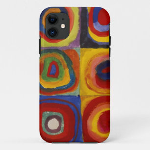 Etui iPhone Case-Mate Étude des couleurs des cercles Carré