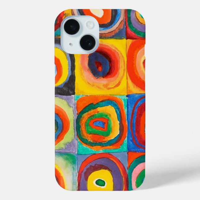 Coques Case-Mate iPhone Étude des couleurs | Wassily Kandinsky (Verso)