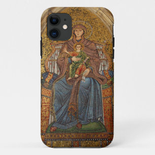 Case-Mate iPhone Case Europe, Italie, Sicile, Taormine. Madone et enfant