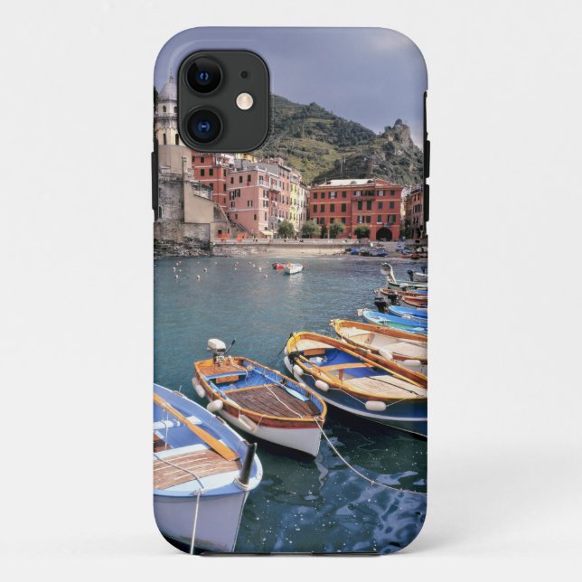 Coques Case-Mate iPhone Europe, Italie, Vernazza. Bateaux aux peintures vi (Dos)
