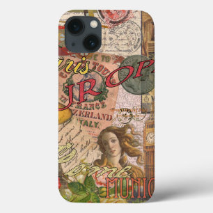 Coques Pour iPhone Europe Travel Vintage