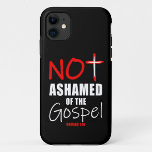 Case-Mate iPhone Case Évangile non honteux Jésus Christ Romains 1:16 Chr