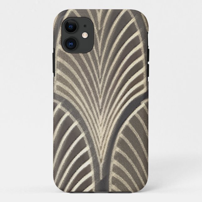 Coques Case-Mate iPhone Éventail Art Déco (Dos)