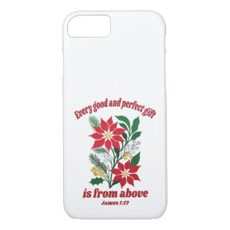 Case-Mate iPhone Case Every Good and Perfect Gift – James 1:17 Christmas