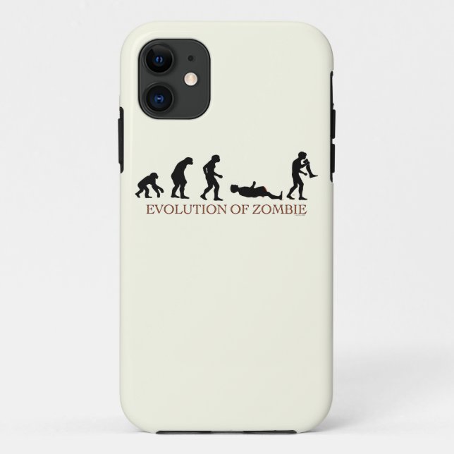 Coques Case-Mate iPhone Évolution de Zombie (Dos)
